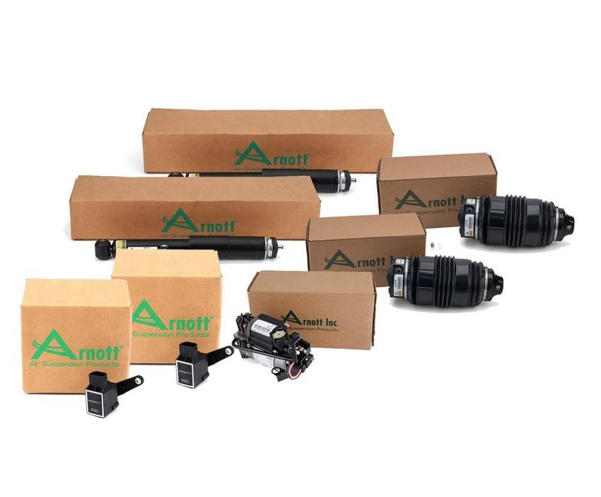 Mercedes Shock Absorber Kit - Rear (with Standard Suspension Rear Air Suspension and Airmatic) (without ADS) 211320092580 - Arnott 4002685KIT